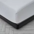 Vízálló rugalmas pamut rejtett zippzáras matracvédő vízálló huzat 200x90x12 cm RehaFund 15/BEN