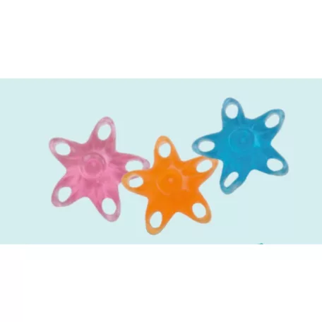 Kéz és ujjerősítő csillag narancs - közepes SD61375