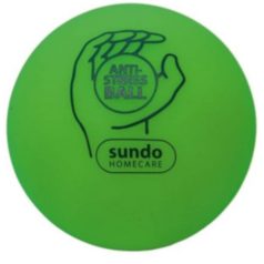 Antistressz labda 75 mm zöld