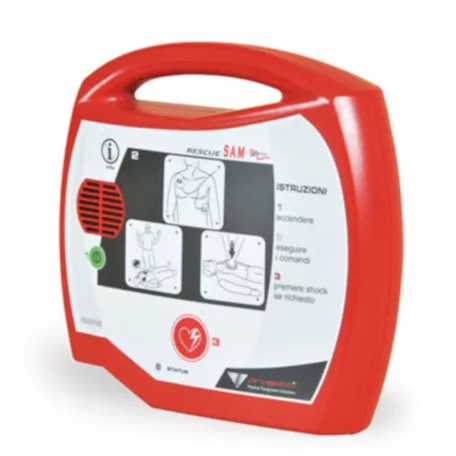 Defibrillátor RESCUE SAM félautomata 200J - hordtáskával