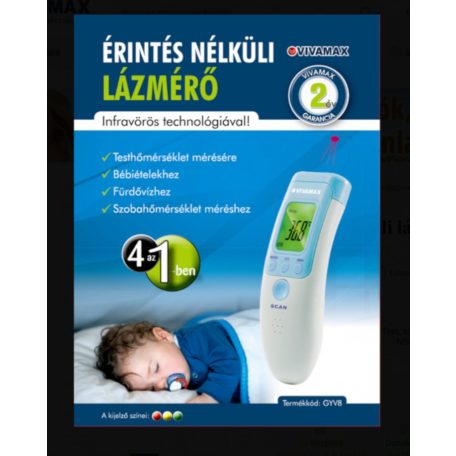 Non kontakt lázmérő GYV8