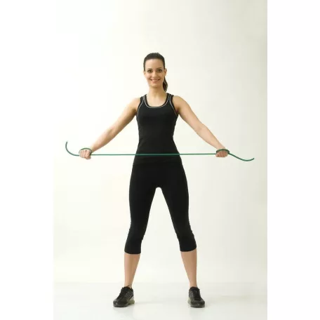 Thera-Band 140 cm fekete szuper erős erősítő gumikötél