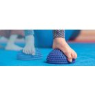 Egyensúlyozó félgömb, kék