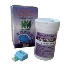 Tesztcsík Wellmed Easy Touch Cholesterol 10 db