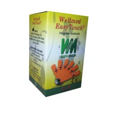Tesztcsík Wellmed Easy Touch Uric Acid 25 db