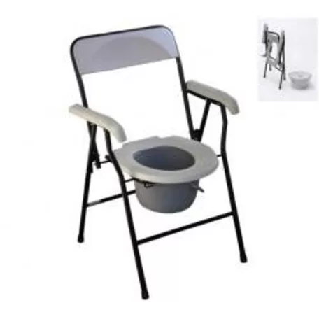 Összecsukható karfás szoba WC Basic