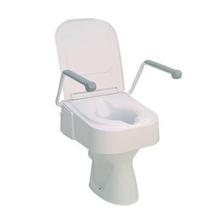 Állítható magasságú WC magasító felhajtható karfával