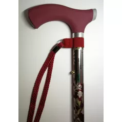   Színes összecsukható járóbot komfort szilikon fogantyúval SD