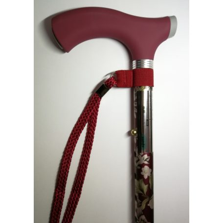 Színes összecsukható járóbot komfort szilikon fogantyúval SD