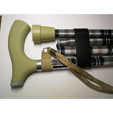 Színes összecsukható járóbot komfort szilikon fogantyúval SD