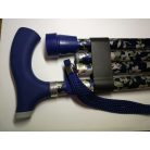 Színes összecsukható járóbot komfort szilikon fogantyúval SD