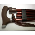 Színes összecsukható járóbot komfort szilikon fogantyúval SD