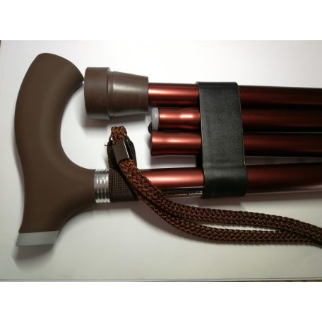 Színes összecsukható járóbot komfort szilikon fogantyúval SD