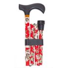 Összecsukható alumínium járóbot színes  MOBIAK