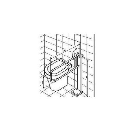 Felhajtható állványos kapaszkodó  B-4313