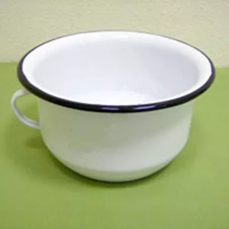 Éjjeli edény zománcos 24 cm