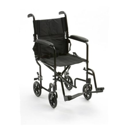 Nagy teherbírású aluminium transzport kerekesszék