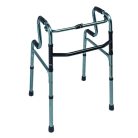 Felállást segítő lépcsőzetes összecsukható járókeret 4 markolattal