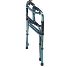 Felállást segítő lépcsőzetes összecsukható járókeret 4 markolattal