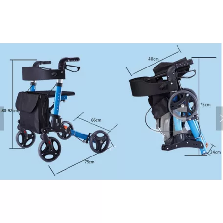 Összecsukható Compact Rollátor