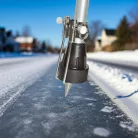 Egytüskés jégtüske járóbotra