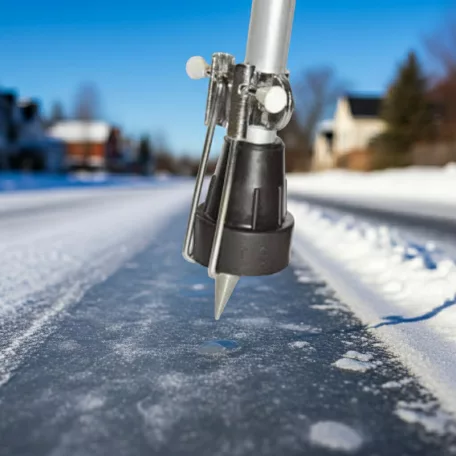 Egytüskés jégtüske járóbotra