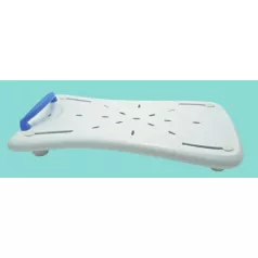 Fürdőkád pad "Plus" kék kapaszkodóval 70 cm