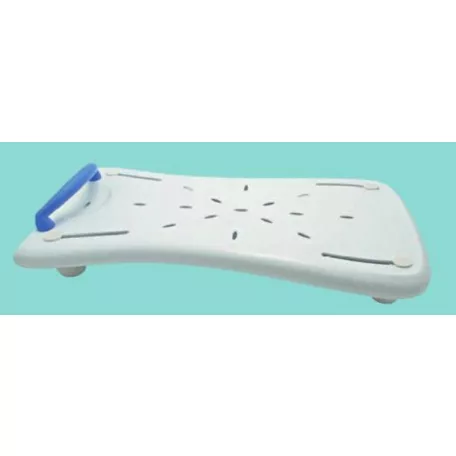 Fürdőkád pad "Plus" kék kapaszkodóval 70 cm