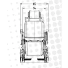 Phoenix multifunkciós kerekesszék zuhanyozáshoz és betegszállításhoz