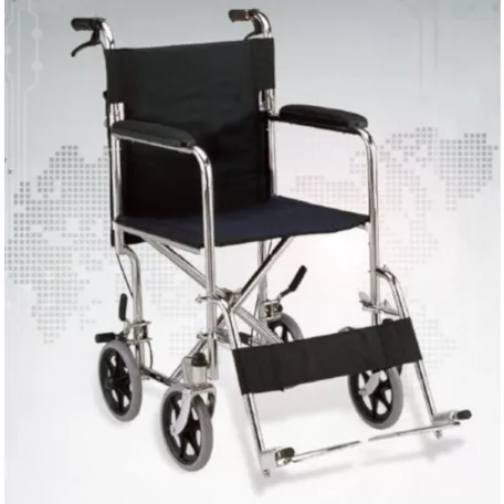 ECONOMIC Transport acél kerekesszék - 13 kg