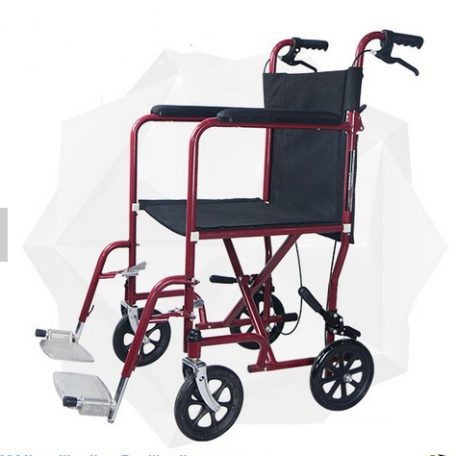 Ultra könnyű alumínium transport kerekesszék - 9,9 kg