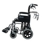 Transport kerekesszék Gemini 12" lehajtható háttámlával, segítő fékkel 81130X