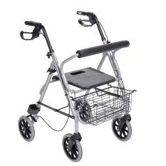 Mobiak ultrakönnyű összecsukható rollátor Silver