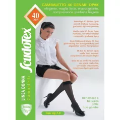 S-468 Scudotex női térdharisnya 40 den Nero