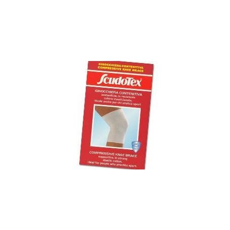 S-517 Scudotex térdvédő sport varrás nélküli fehér