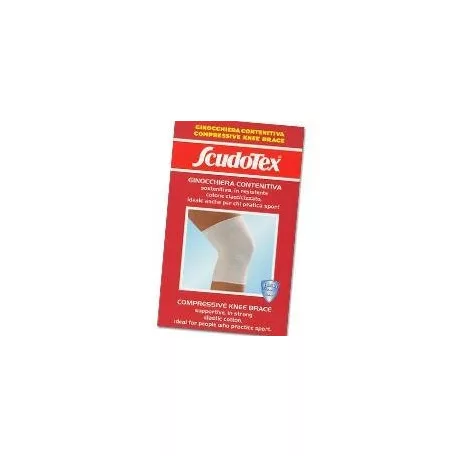 S-517 Scudotex térdvédő sport varrás nélküli fehér