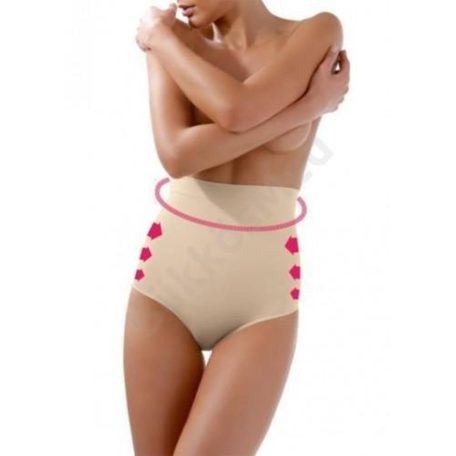 Alakformáló női alsó magas derékkal testszín
