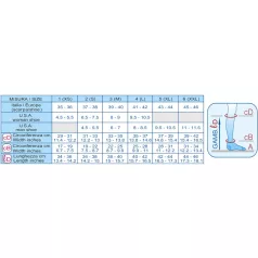 S-481 Scudotex utazó térdzokni unisex Natur