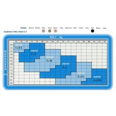 S-463 Scudotex combharisnya 40 den csipke berakással, csúszásgátló szilikon tapadócsíkkal Daino