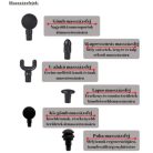 "IntenseGun" terápiás  Masszázspisztoly