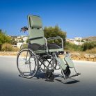 Dönthető kerekesszék WC-vel Proteus II