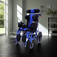   AZURA alumínium speciális gyermek kerekesszék 36 cm beülő szélességgel