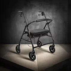 Mighty nagy teherbírású összecsukható rollátor 180 kg