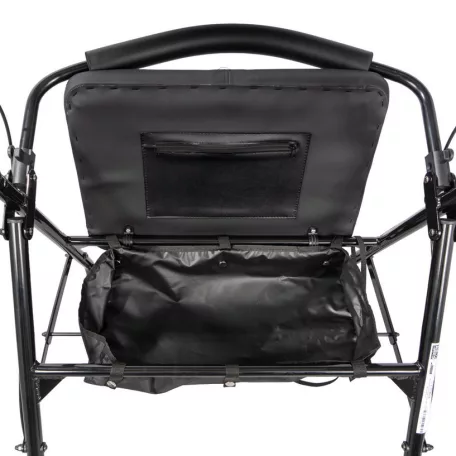 Mighty nagy teherbírású összecsukható rollátor 180 kg