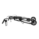 Mighty nagy teherbírású összecsukható rollátor 180 kg