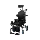 DIONE II Komfort kerekesszék párnázott üléssel dönthető háttámasszal 12" kerékkel 803401