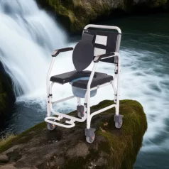 ASPER aluminium szoba wc  és fürdető szék