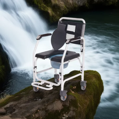 ASPER aluminium szoba wc  és fürdető szék