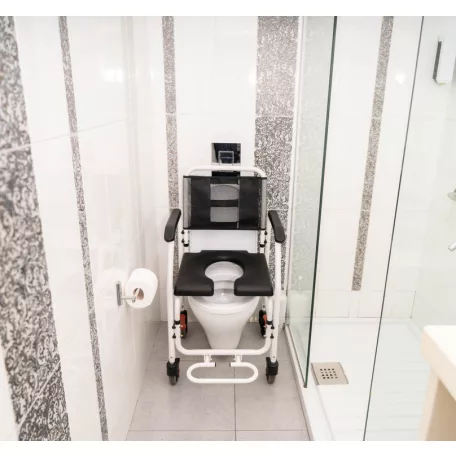 ASPER aluminium szoba wc  és fürdető szék