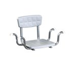 Állítható szélességű fürdőkád ülőke háttámlával "Prime" 805518